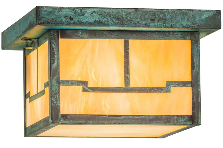 Meyda Tiffany Hyde Park 159221 Ceiling Light - Verdigris