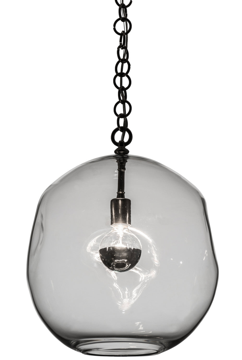 Meyda Tiffany Deformado 159332 Pendant Light - Polished Nickel