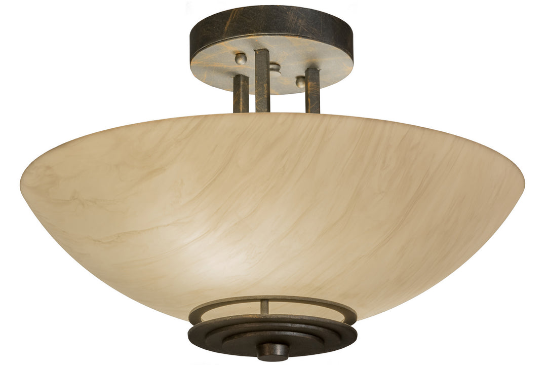 Meyda Tiffany Thurston 159962 Ceiling Light - French Bronzed