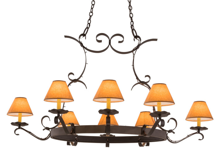 Meyda Tiffany Handforged 160119 Chandelier Light - Oil Rubbed Bronze