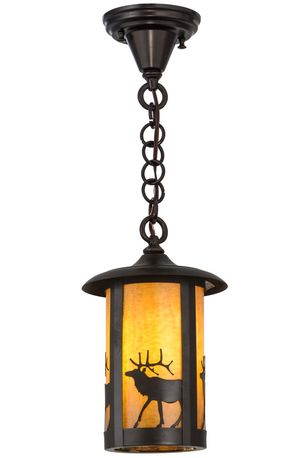Meyda Tiffany Lighting 160626 Fulton Pendant Outdoor Bronze / Dark