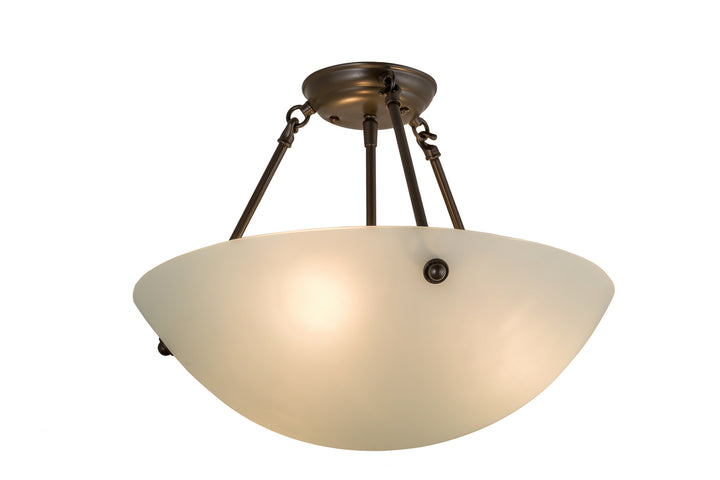 Meyda Tiffany Cypola 160628 Ceiling Light - Mahogany Bronze
