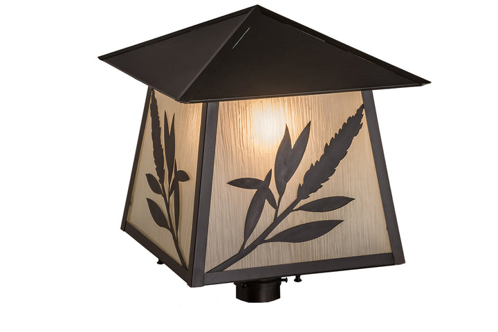 Meyda Tiffany Lighting 160868 Stillwater Post Mount Outdoor Bronze / Dark