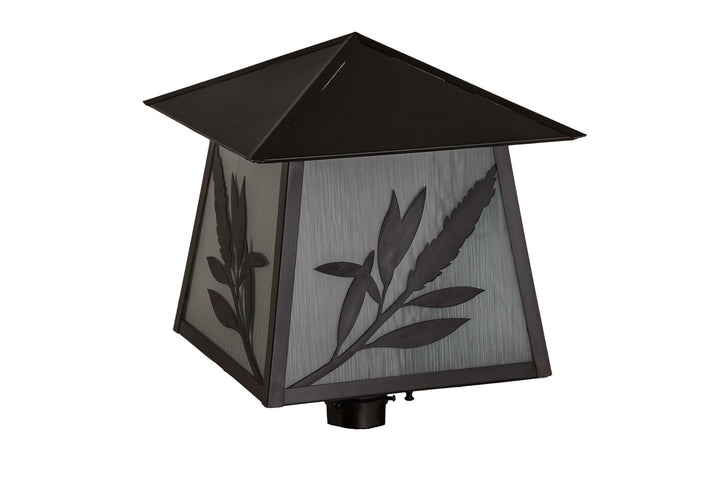 Meyda Tiffany Lighting 160868 Stillwater Post Mount Outdoor Bronze / Dark