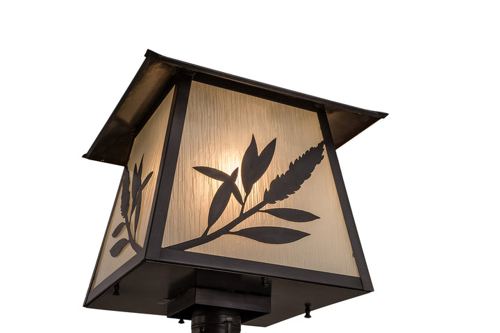 Meyda Tiffany Lighting 160868 Stillwater Post Mount Outdoor Bronze / Dark