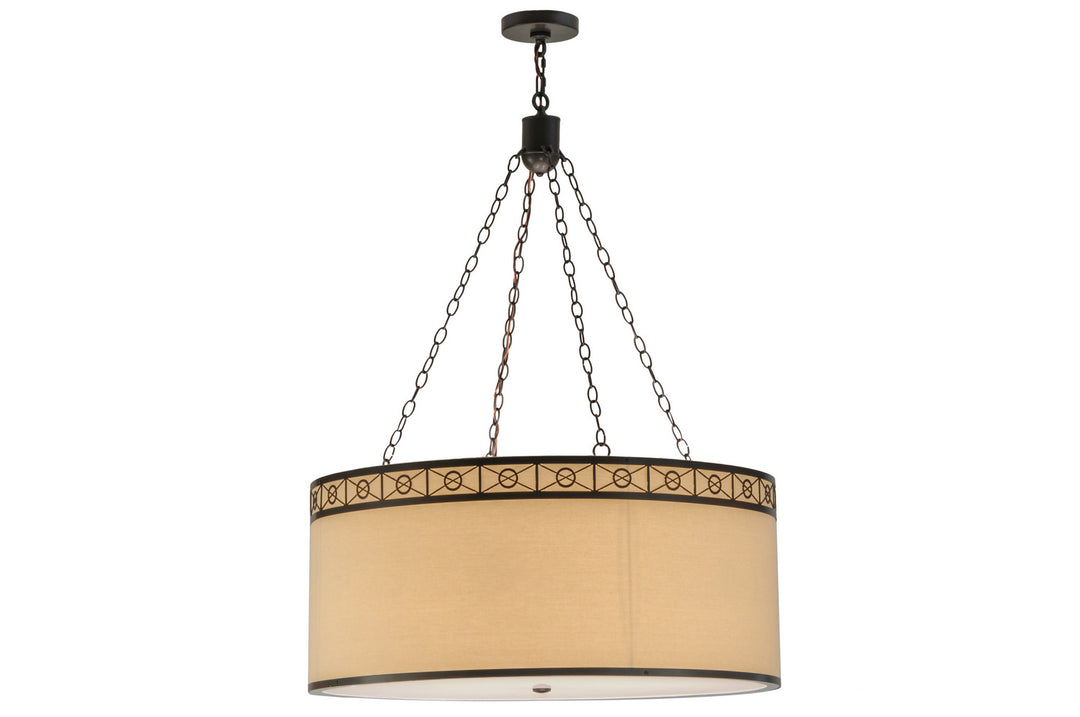 Meyda Tiffany Cilindro 161029 Chandelier Light - Timeless Bronze