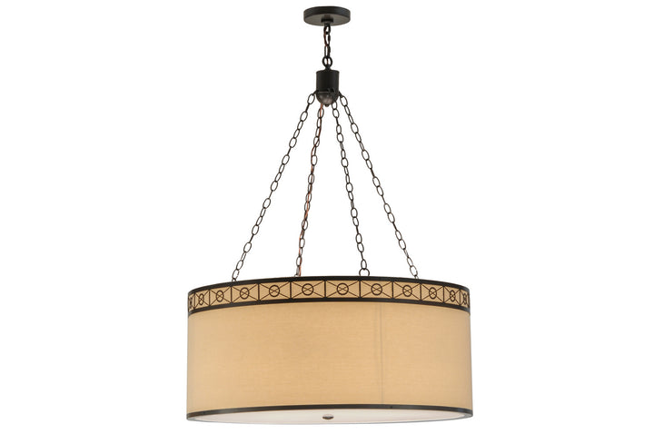 Meyda Tiffany Cilindro 161029 Chandelier Light - Timeless Bronze