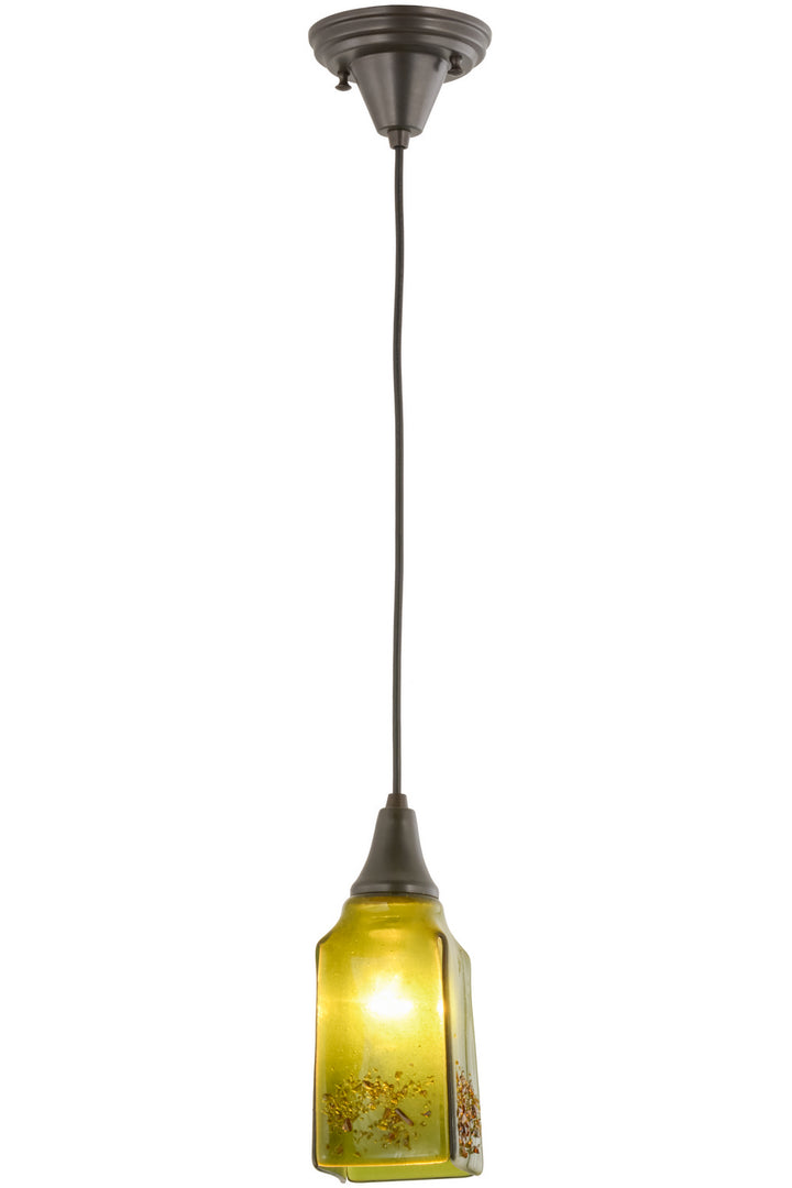 Meyda Tiffany Metro Fusion 161129 Pendant Light - Craftsman Brown
