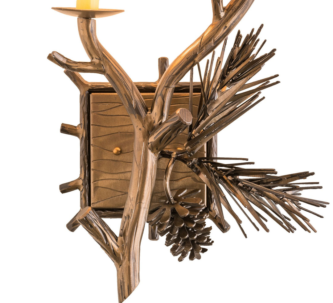 Meyda Tiffany Lone Pine 161368 Wall Light - Antique Copper