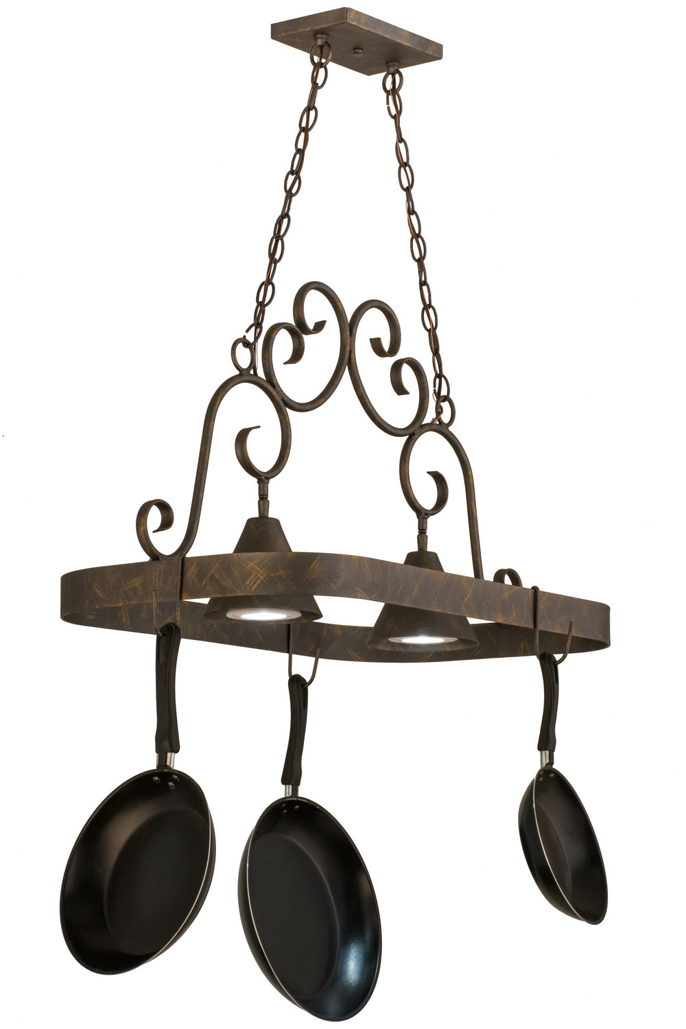 Meyda Tiffany Elana 161509 Pendant Light - French Bronzed