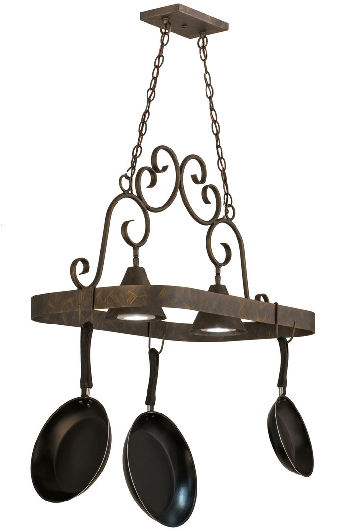 Meyda Tiffany Elana 161509 Pendant Light - French Bronzed