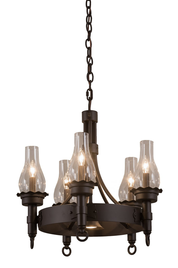 Meyda Tiffany Durango 161543 Chandelier Light - Oil Rubbed Bronze