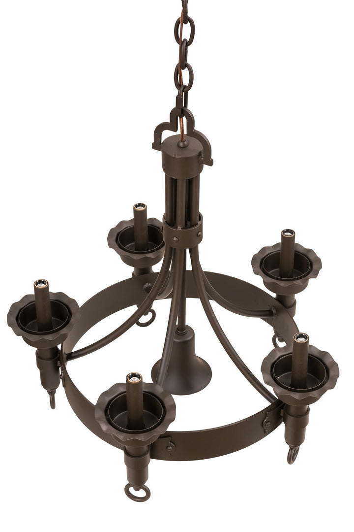 Meyda Tiffany Durango 161543 Chandelier Light - Oil Rubbed Bronze