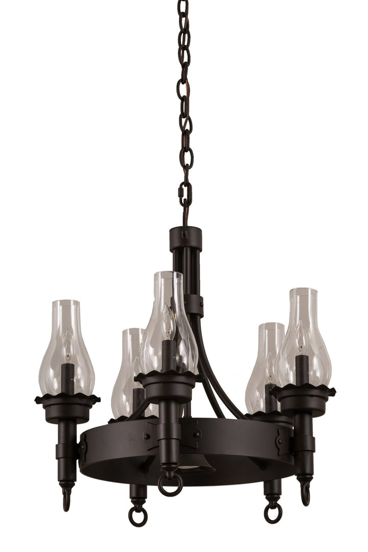 Meyda Tiffany Durango 161543 Chandelier Light - Oil Rubbed Bronze
