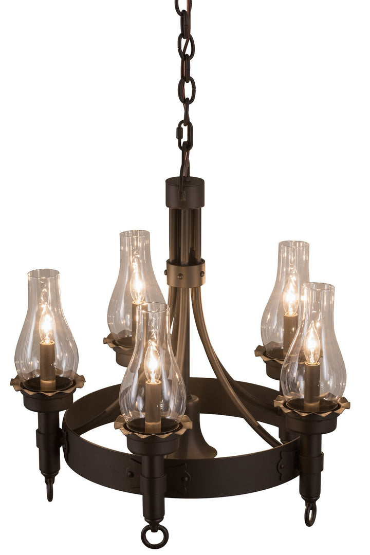 Meyda Tiffany Durango 161543 Chandelier Light - Oil Rubbed Bronze