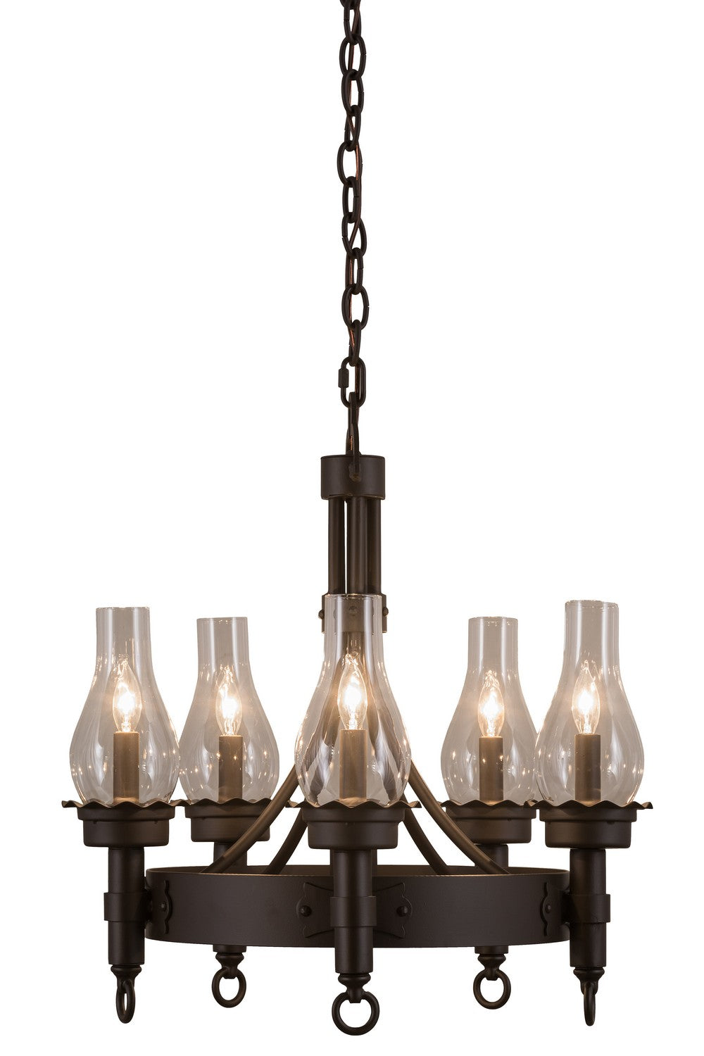 Meyda Tiffany Durango 161543 Chandelier Light - Oil Rubbed Bronze