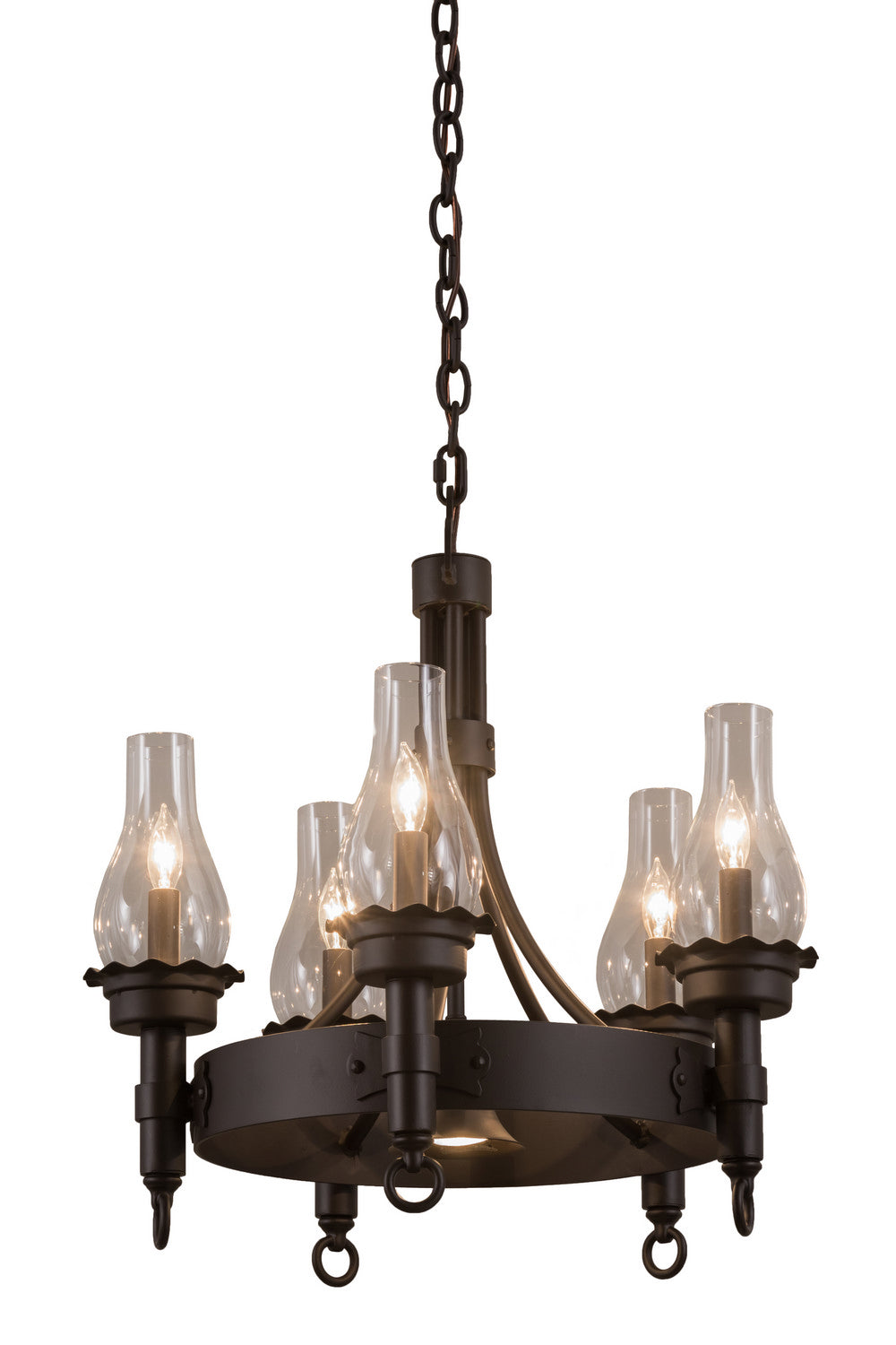 Meyda Tiffany Durango 161543 Chandelier Light - Oil Rubbed Bronze