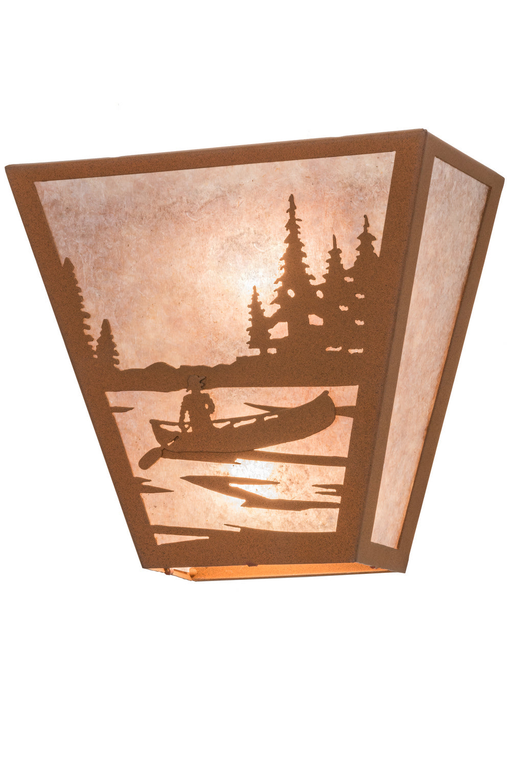 Meyda Tiffany Canoe At Lake 161654 Wall Light - Earth