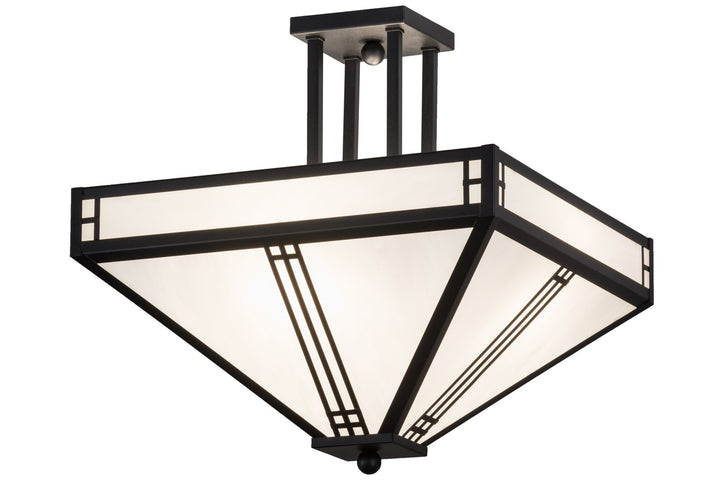 Meyda Tiffany Prairie Loft 161765 Ceiling Light - Natural Wood