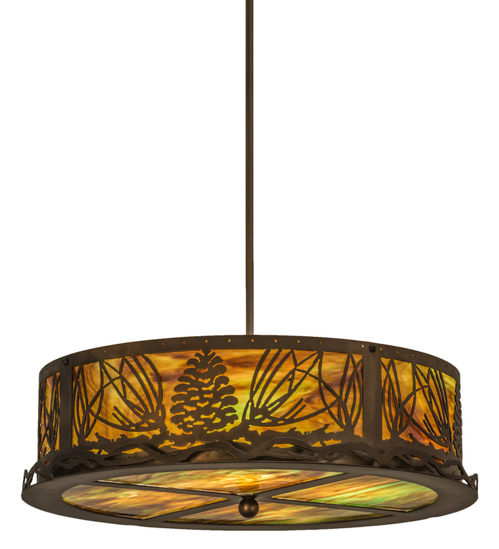 Meyda Tiffany Mountain Pine 162106 Pendant Light - Antique Copper