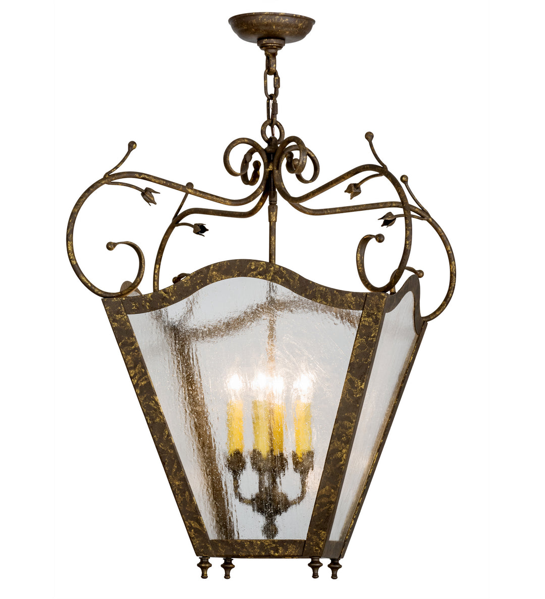 Meyda Tiffany Terena 162408 Pendant Light - Red Rust