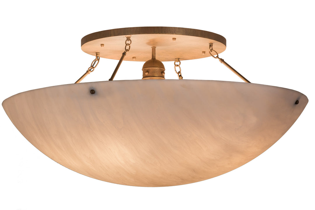 Meyda Tiffany Artesia 162588 Ceiling Light - Timeless Bronze