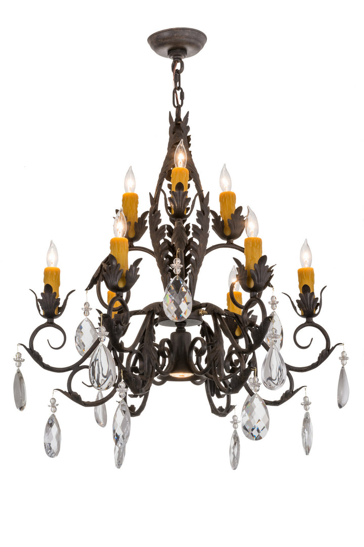 Meyda Tiffany New Country French 162815 Chandelier Light - Crystal