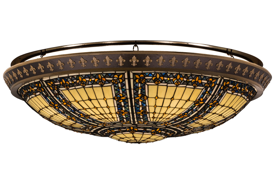 Meyda Tiffany Fleur-De-Lis 163008 Ceiling Light - Copper Vein