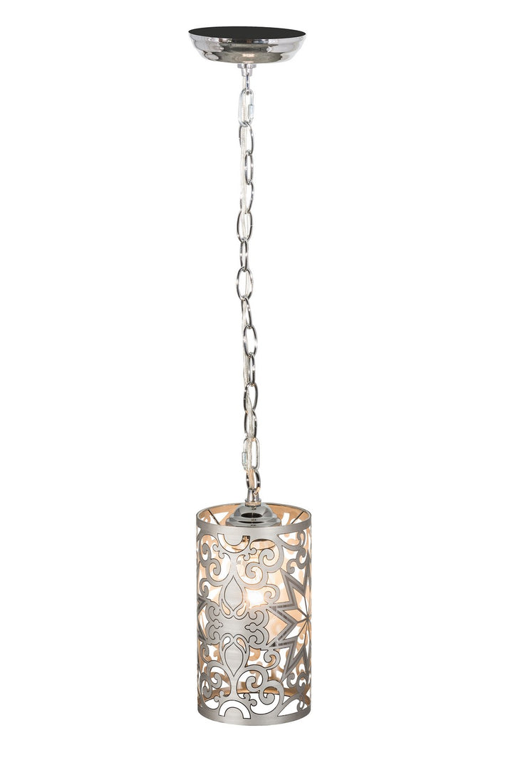 Meyda Tiffany Star 163852 Pendant Light - Satin Stainless Steel, Chrome