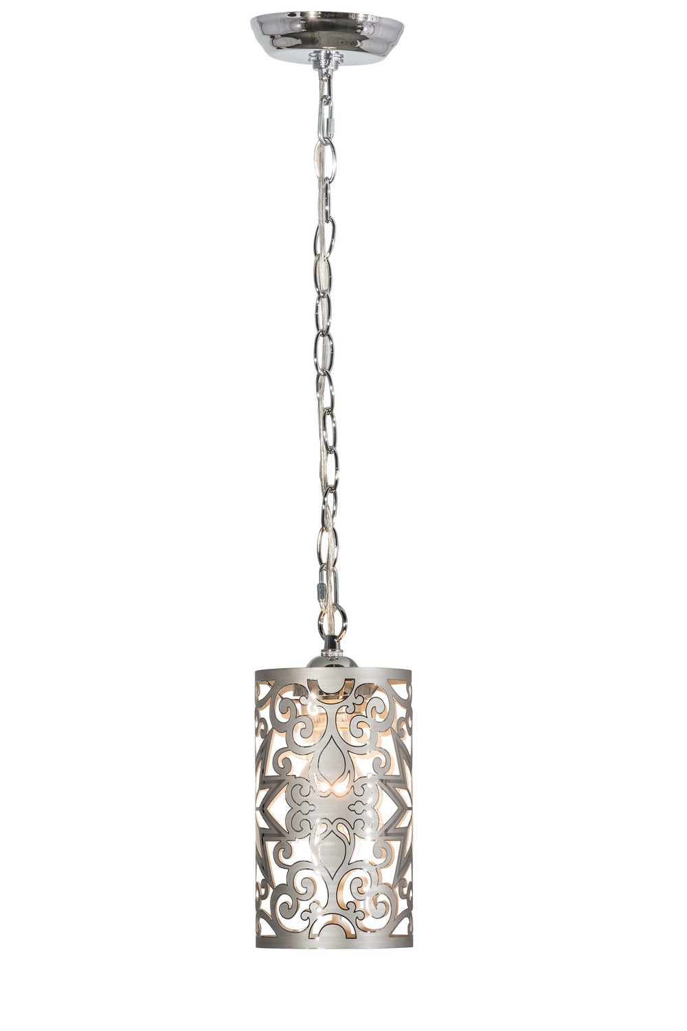 Meyda Tiffany Star 163852 Pendant Light - Satin Stainless Steel, Chrome