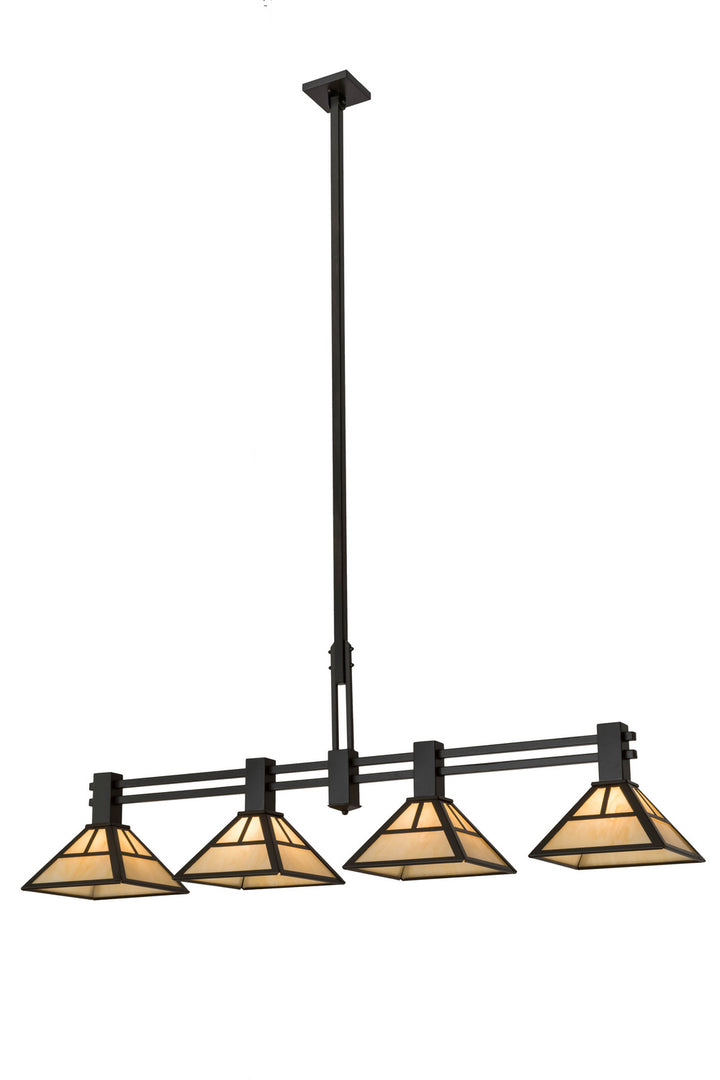 Meyda Tiffany T" Mission" 164837 Pendant Light - Timeless Bronze