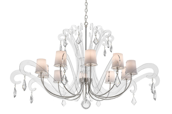 Meyda Tiffany Lienz 166844 Chandelier Light - Crystal