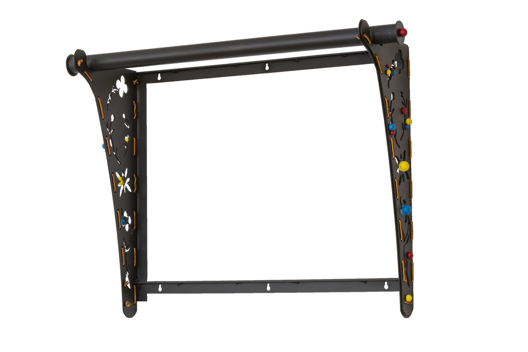 Meyda Tiffany Lighting 168025 Swiss Wall Bracket Home Decor Bronze / Dark