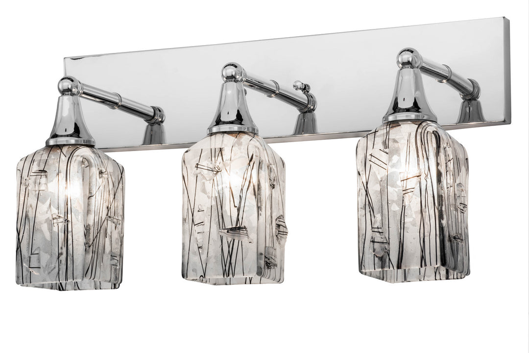 Meyda Tiffany Metro Fusion 169822 Bath Vanity Light 24 in. wide - Chrome