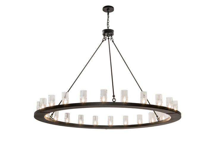 Meyda Tiffany Loxley 169898 Chandelier Light - Mahogany Bronze