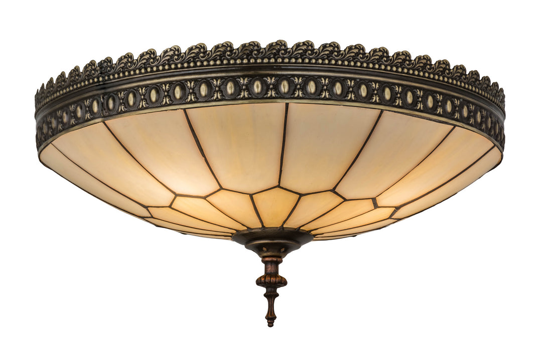Meyda Tiffany Vincent 170004 Ceiling Light - Craftsman Brown