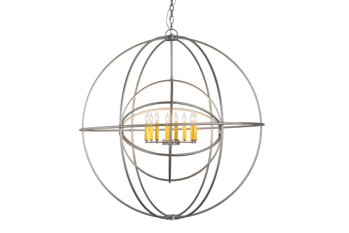Meyda Tiffany Atom Enerjisi 170407 Chandelier Light - Nickel