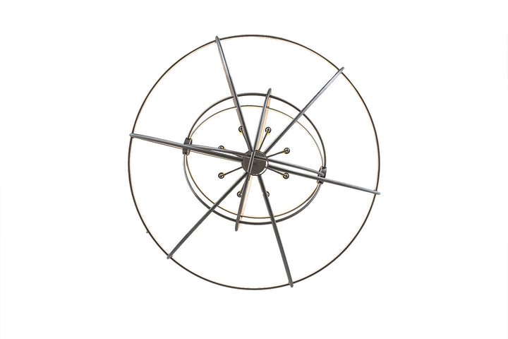 Meyda Tiffany Atom Enerjisi 170407 Chandelier Light - Nickel
