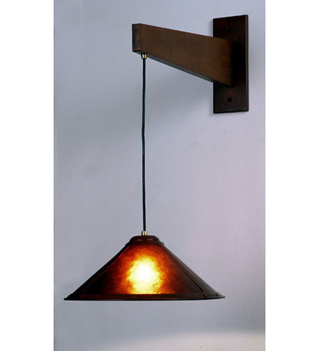 Meyda Tiffany Mission 79791 Wall Light - Rust