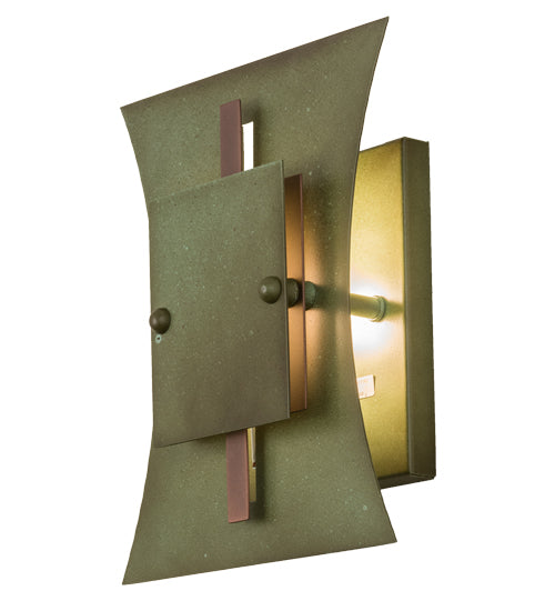 Meyda Tiffany Mission Tye 66619 Wall Light - Tarnished Copper,Mahogany Bronze