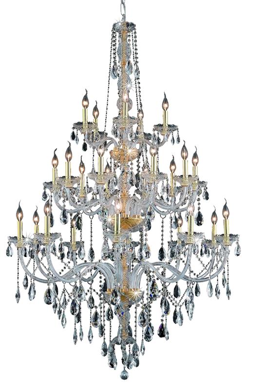 Elegant Verona 7925G43G/RC Chandelier Light - Gold