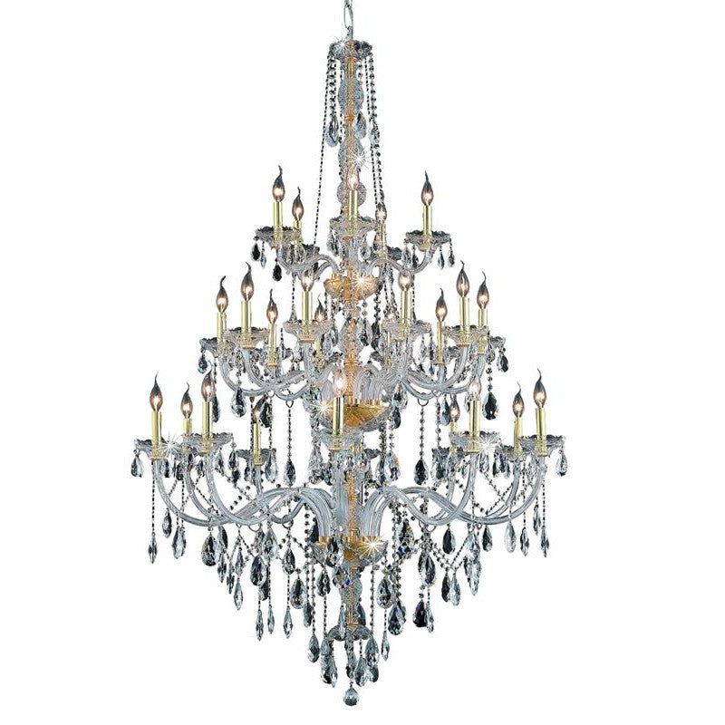 Elegant Verona 7925G43G/RC Chandelier Light - Gold