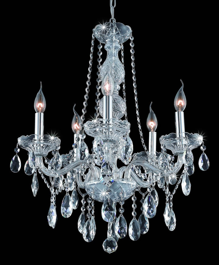 Elegant Verona 7955D21C/RC Chandelier Light - Chrome