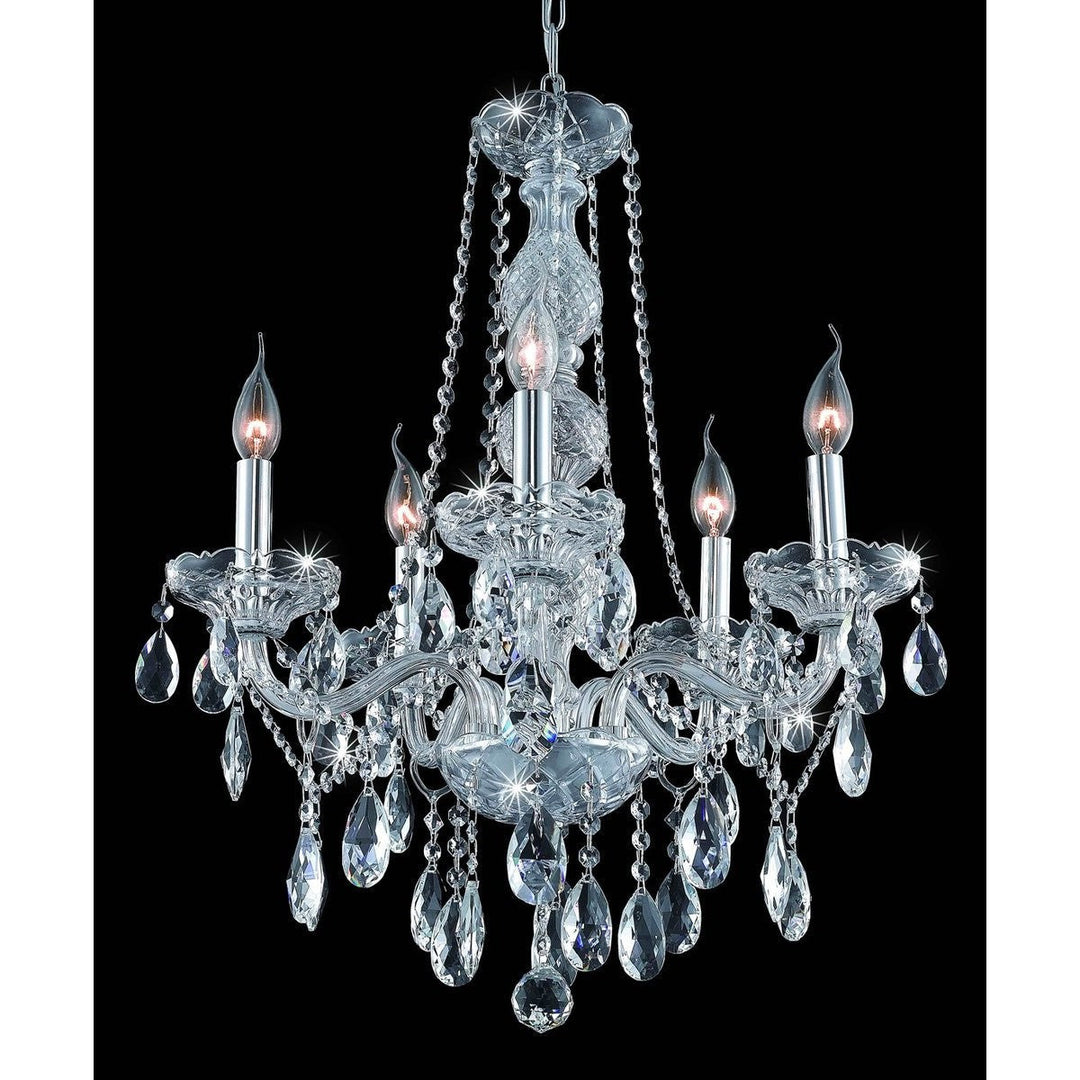 Elegant Verona 7955D21C/RC Chandelier Light - Chrome