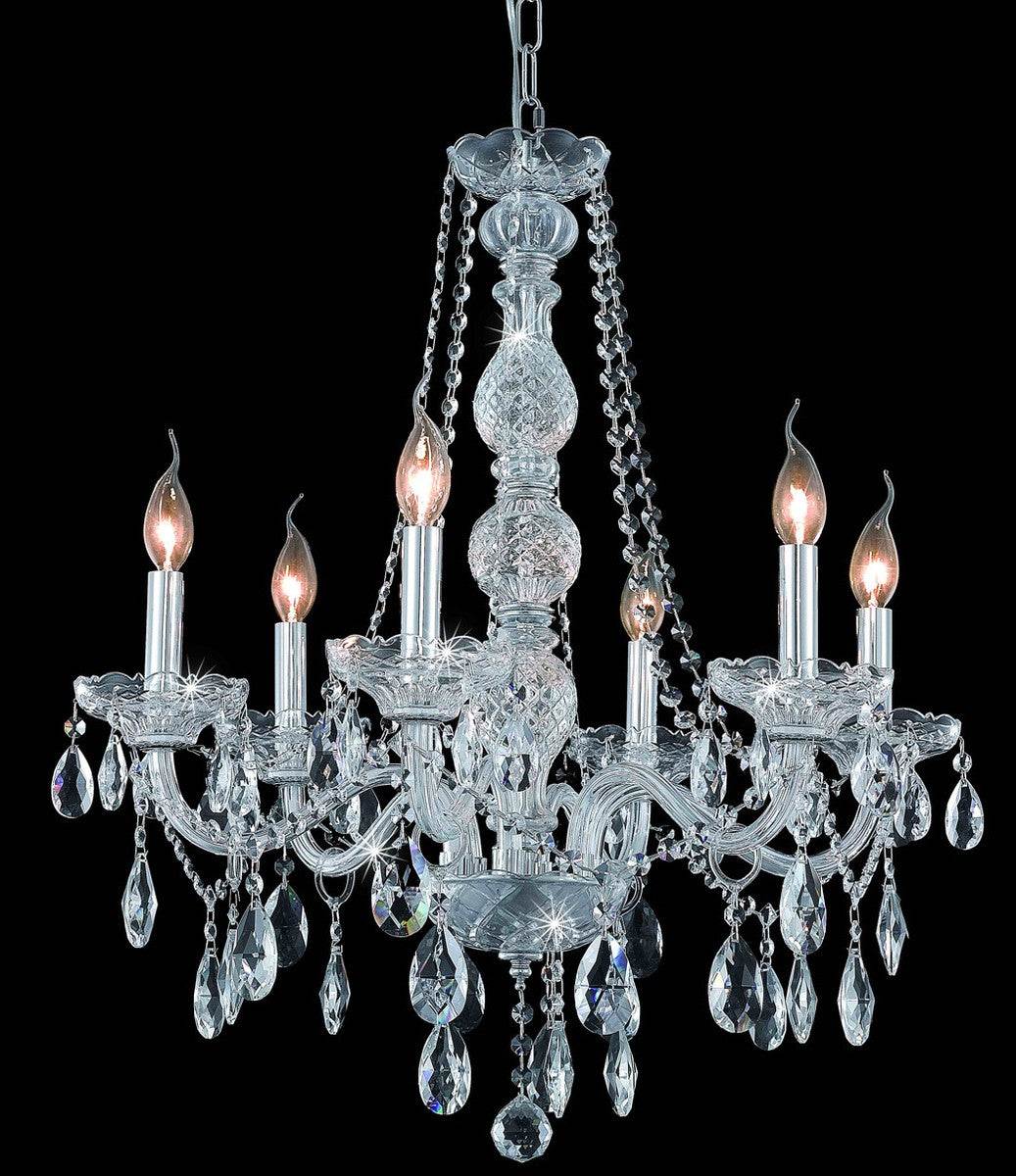 Elegant Verona 7956D24C/RC Chandelier Light - Chrome