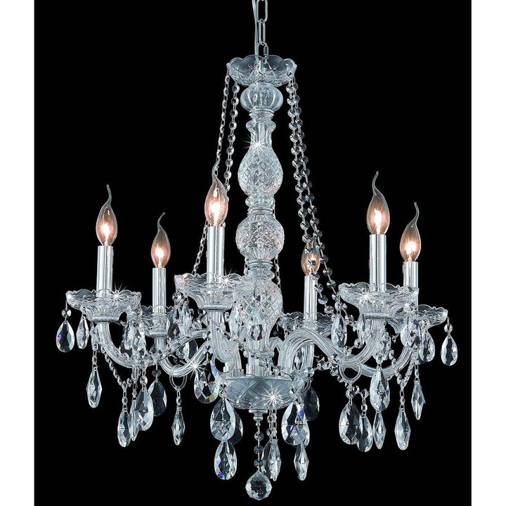 Elegant Verona 7956D24C/RC Chandelier Light - Chrome