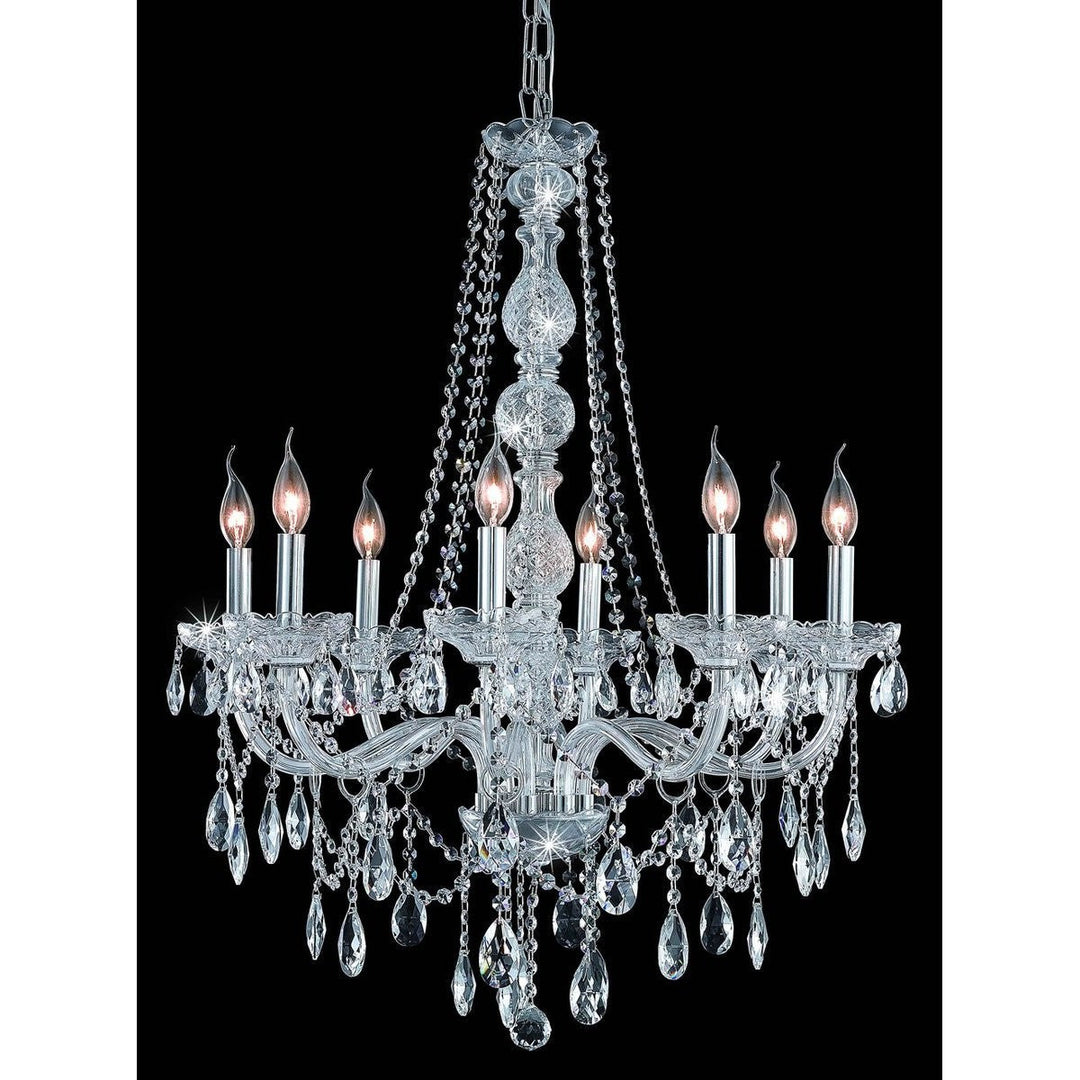 Elegant Verona 7958D28C/RC Chandelier Light - Chrome