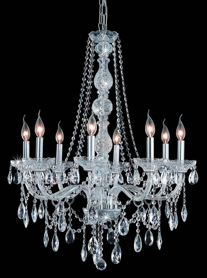 Elegant Verona 7958D28C/RC Chandelier Light - Chrome