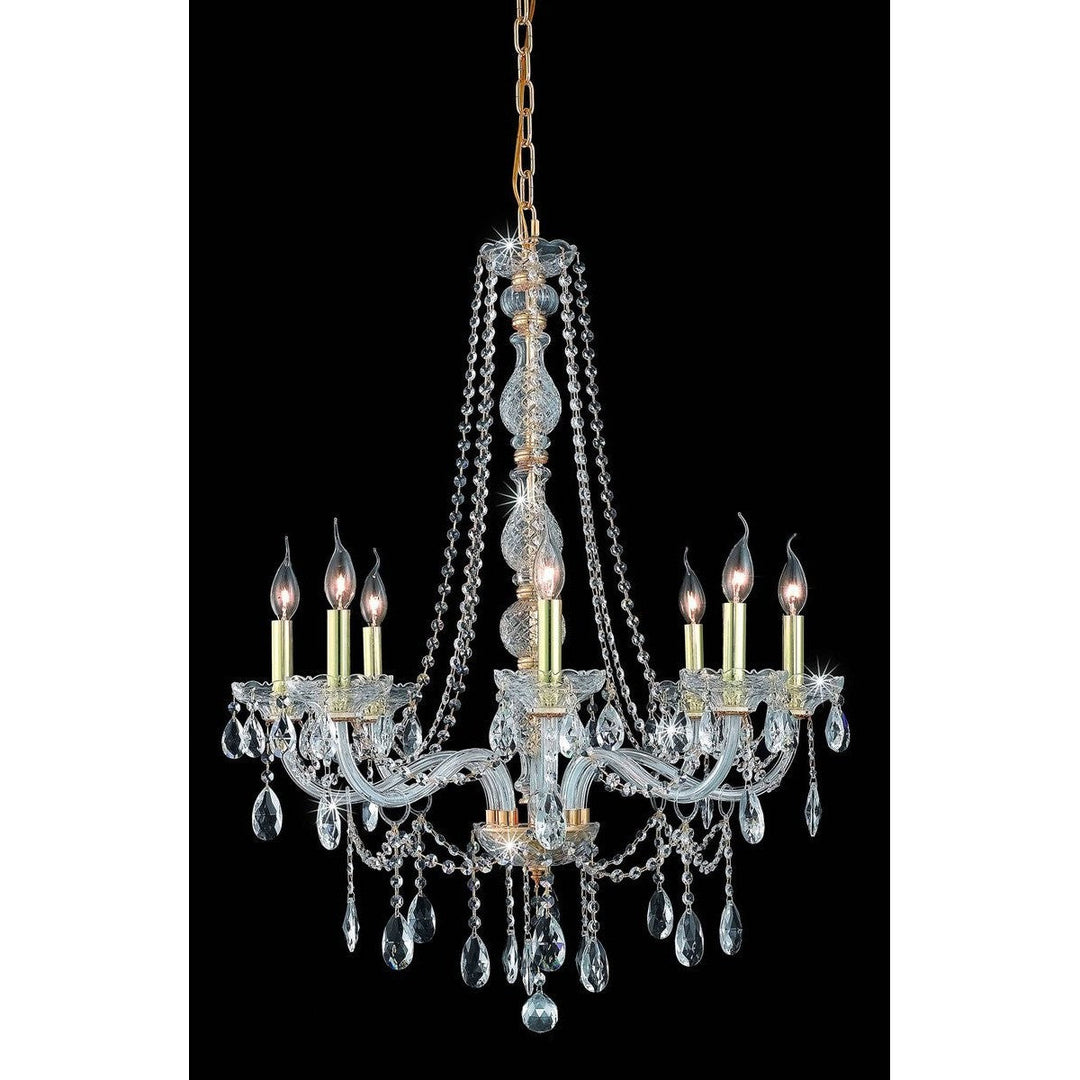 Elegant Verona 7958D28G/RC Chandelier Light - Gold