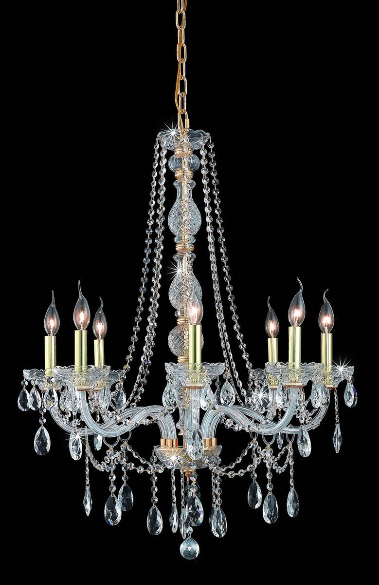 Elegant Verona 7958D28G/RC Chandelier Light - Gold